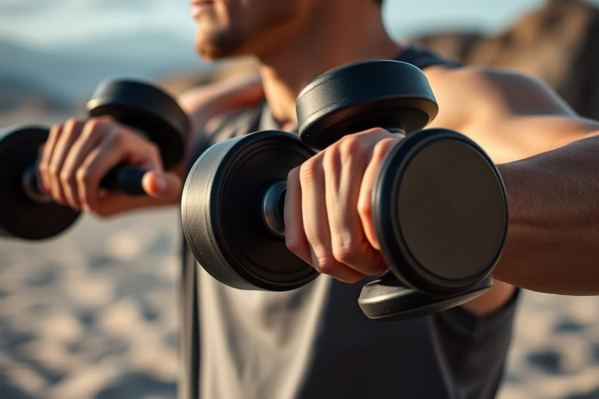 how to shoulder press with dumbbells — How To Shoulder Press With Dumbbells (step by step)