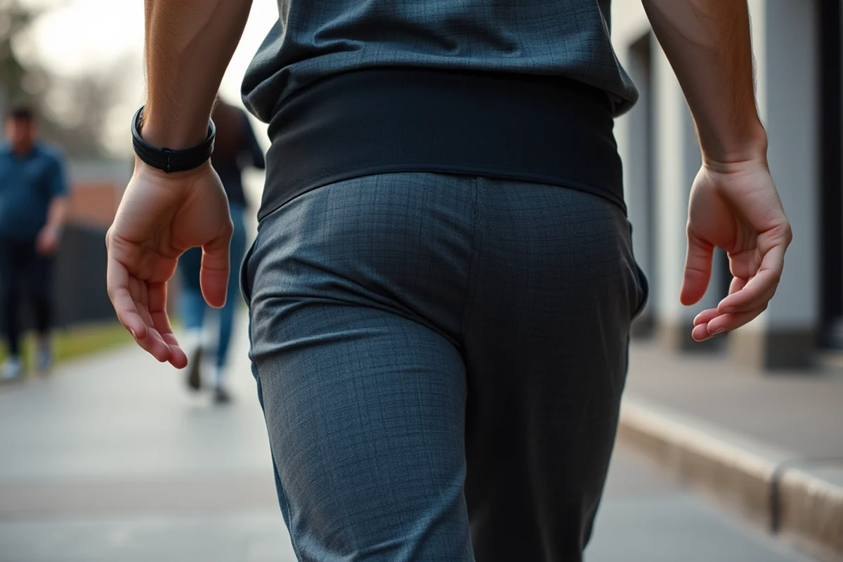 a weight lifting belt — A Weight Lifting Belt (step by step)